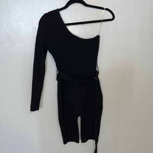 Cute one shoulder bodysuit